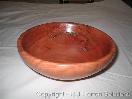 Red Mahogany_1 Size 21cm (8,25in) Deep Bowl - $A75